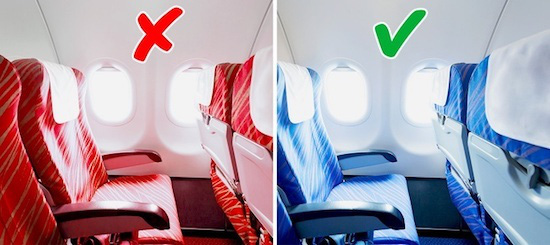 Không phải tự nhiên mà ghế máy bay thường có màu xanh, lý do liên quan đến cả sức khỏe của hành khách - Ảnh 1.