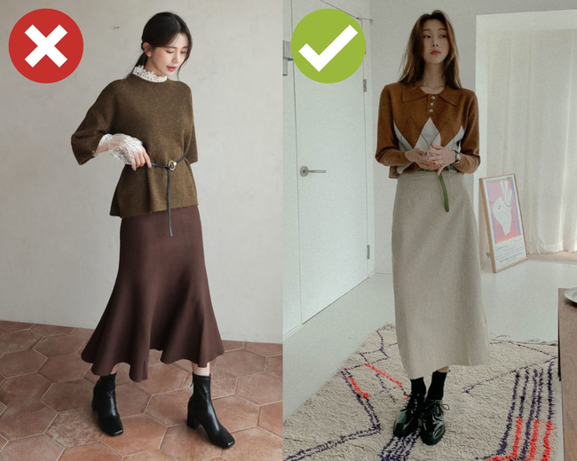 4 kiểu trang phục mùa lạnh dễ cộng cho nàng công sở 5 – 7 tuổi, không muốn trông già xọm thì tránh ngay lập tức - Ảnh 2. 4 kiểu trang phục mùa lạnh dễ cộng cho nàng công sở 5 – 7 tuổi, không muốn trông già xọm thì tránh ngay lập tức - Ảnh 2.