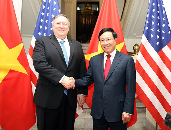 Ngoại trưởng Mỹ Pompeo: Thật tuyệt vời khi được quay trở lại Hà Nội - Ảnh 1.