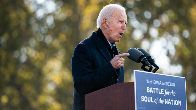 Tổng thống Trump, ông Joe Biden cùng ‘tấn công’ vùng Trung Tây những ngày cuối - Ảnh 3. Tổng thống Trump, ông Joe Biden cùng ‘tấn công’ vùng Trung Tây những ngày cuối - Ảnh 3.