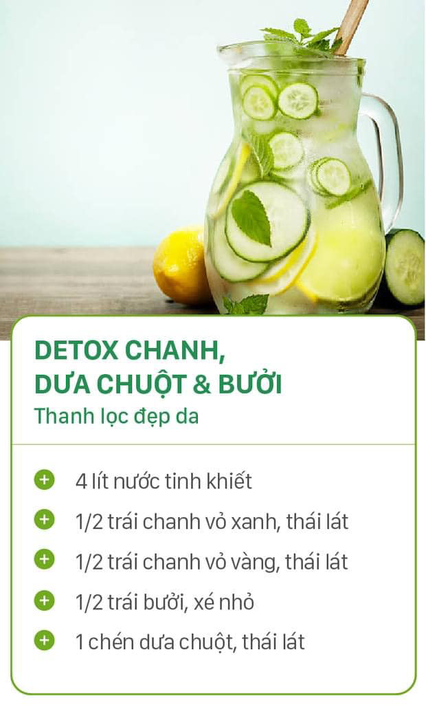 8 công thức tự chế nước uống detox tại nhà, không những tiết kiệm chi phí mà còn giúp nàng da đẹp dáng xinh - Ảnh 5.