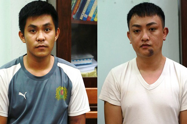 Hai gã trai chuyên cướp giật tài sản của phụ nữ bị bắt  - Ảnh 1.