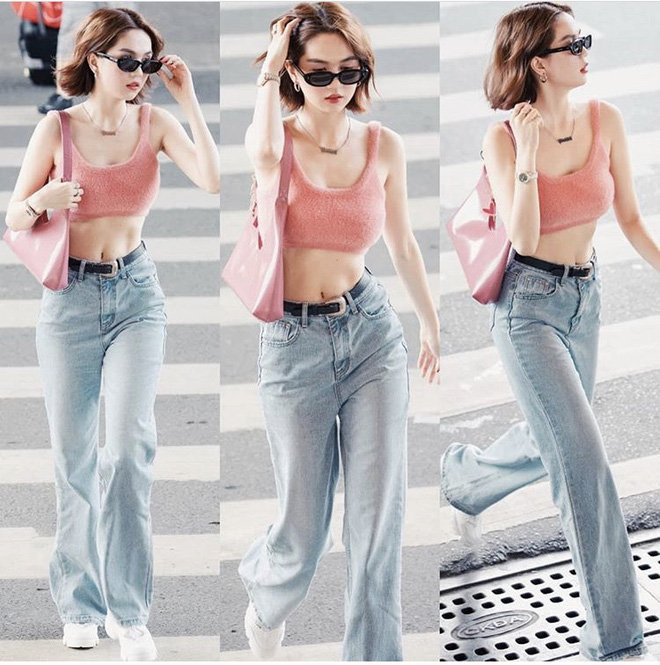 Trông thế mà Ngọc Trinh đã kịp theo tới 8 trend thịnh hành, để chấm điểm thì cũng nhiều điểm cao ra phết! - Ảnh 6. Trông thế mà Ngọc Trinh đã kịp theo tới 8 trend thịnh hành, để chấm điểm thì cũng nhiều điểm cao ra phết! - Ảnh 6.