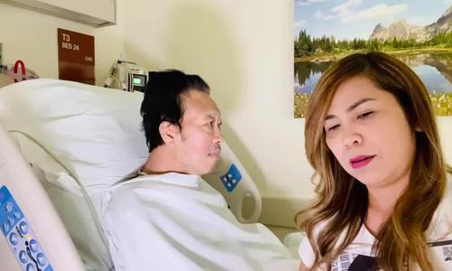 Vợ Lê Quang khuyên chồng cắt chân để giữ mạng sống - Ảnh 2. Vợ Lê Quang khuyên chồng cắt chân để giữ mạng sống - Ảnh 2.