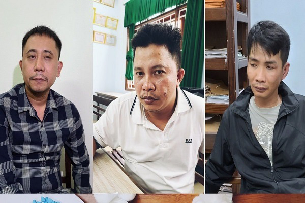 Bắt băng nhóm mang 4.000 viên thuốc lắc từ TP.HCM ra Đà Nẵng bán - Ảnh 1.