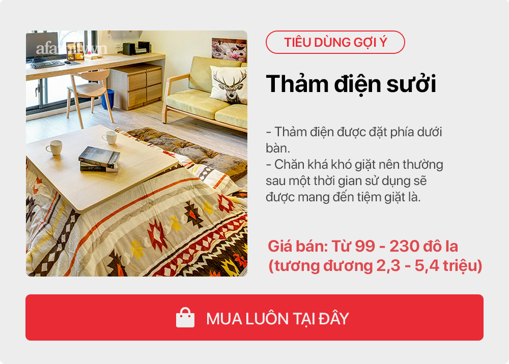 Mùa đông không lạnh nhờ bàn sưởi thông minh kiểu Nhật - Ảnh 18. Mùa đông không lạnh nhờ bàn sưởi thông minh kiểu Nhật - Ảnh 18.