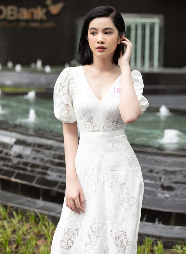 Nhan sắc thí sinh 18 tuổi có gương mặt đẹp nhất Hoa hậu Việt Nam - Ảnh 9.