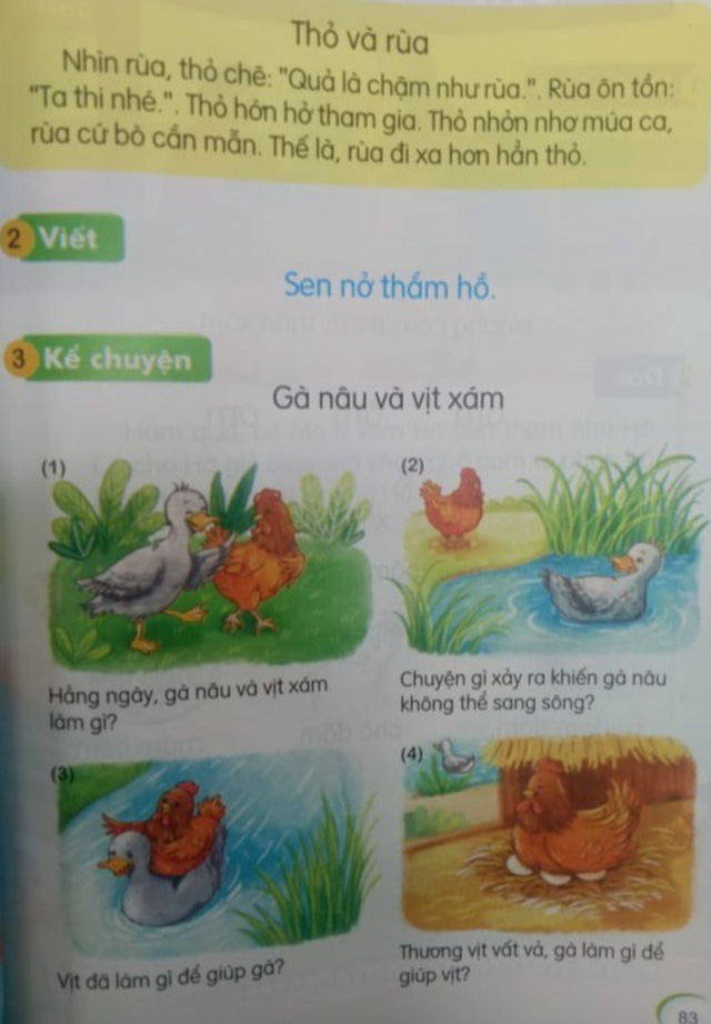 Thêm sách giáo khoa tiếng Việt lớp 1 bị “chê” một số ngữ liệu “có vấn đề” - Ảnh 2.