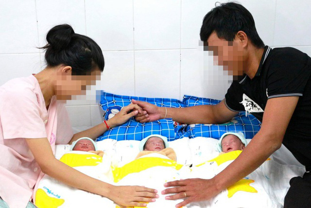 6 em bé chào đời từ 2 ca tam thai tự nhiên hiếm gặp - Ảnh 1.