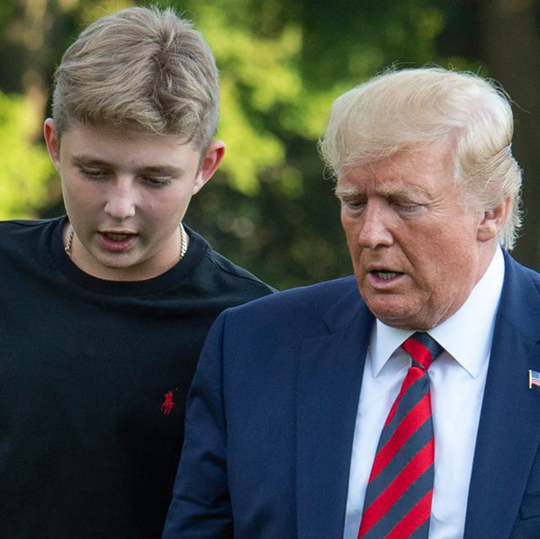 Hoàng tử Nhà Trắng Barron Trump bất ngờ được gọi tên giữa lúc bầu cử Tổng thống Mỹ đang cam go - Ảnh 6.