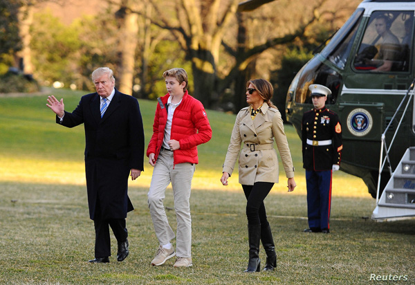 Hoàng tử Nhà Trắng Barron Trump bất ngờ được gọi tên giữa lúc bầu cử Tổng thống Mỹ đang cam go - Ảnh 9.