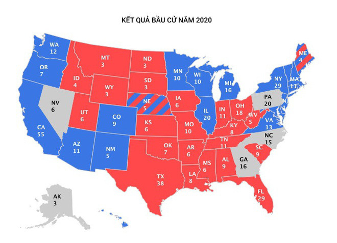 Ông Trump chỉ còn một kịch bản để chiến thắng - Ảnh 2. Ông Trump chỉ còn một kịch bản để chiến thắng - Ảnh 2.