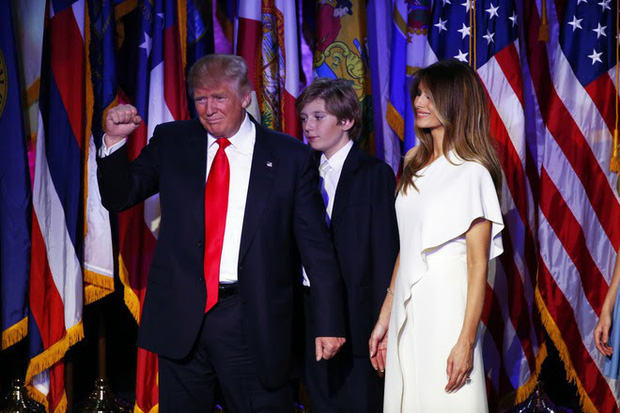 Nhìn lại những hình ảnh đẹp nhất suốt 4 năm qua của Hoàng tử Nhà Trắng Barron Trump trước giây phút Mỹ tuyên bố Tổng thống thứ 46 - Ảnh 5.