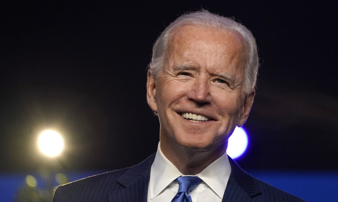 Phát ngôn đầu tiên của ông Joe Biden khi chiến thắng trở thành Tổng thống thứ 46 của nước Mỹ - Ảnh 2. Phát ngôn đầu tiên của ông Joe Biden khi chiến thắng trở thành Tổng thống thứ 46 của nước Mỹ - Ảnh 2.