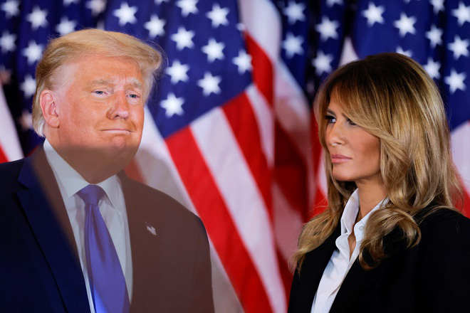 Bà Melania khuyên ông Trump nhận thua - Ảnh 2. Bà Melania khuyên ông Trump nhận thua - Ảnh 2.