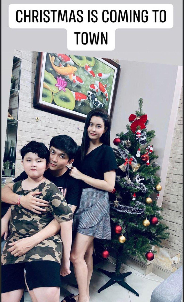 Tim khoe ảnh trang hoàng nhà cửa, chuẩn bị đón Giáng sinh bên vợ cũ Trương Quỳnh Anh và con trai - Ảnh 3.