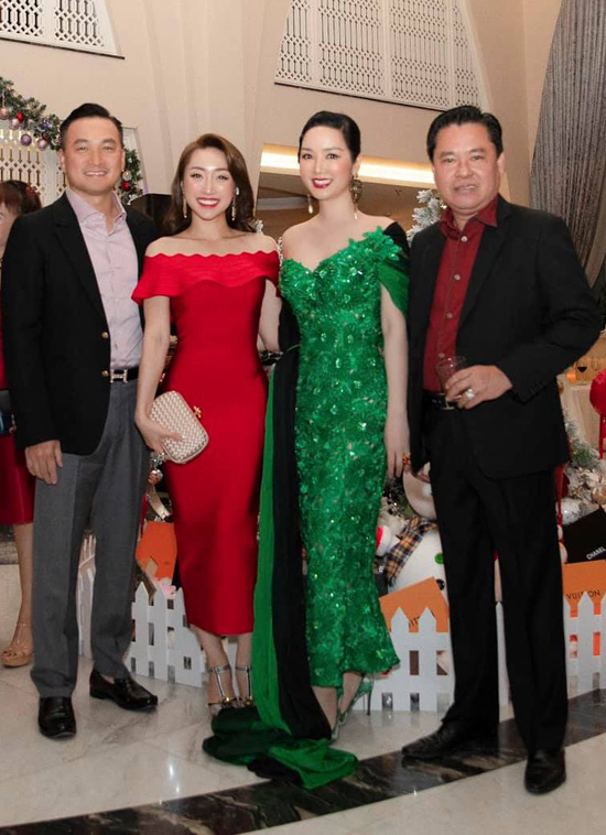 Giáng My mời Hà Kiều Anh mở tiệc Noel ở biệt thự triệu đô - Ảnh 6.