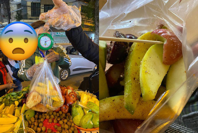 Du khách Sài Gòn bị chặt chém túi hoa quả rong 200 nghìn đồng ở Hà Nội - Ảnh 1.