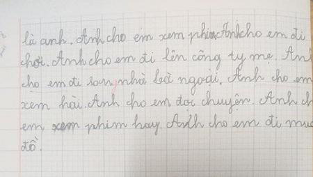 Bật cười bài văn tả thành viên trong gia đình của nam sinh lớp 2 khiến mẹ cạn lời - Ảnh 2.