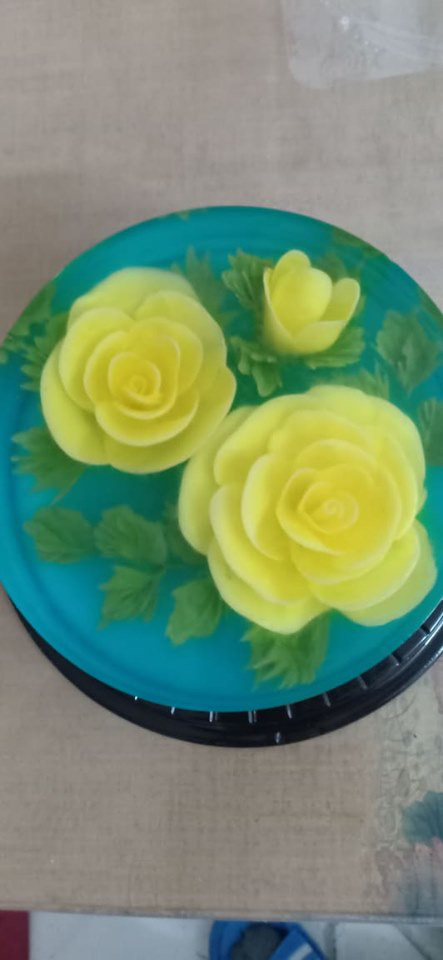 Ăn bánh thạch 3D hoa hồng cho ngày lễ Tình nhân năm nay - Ảnh 6.