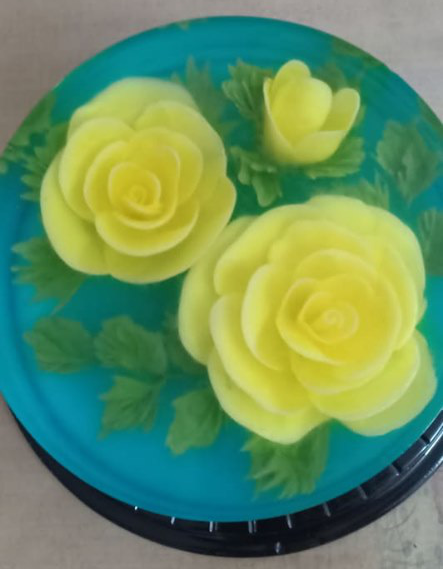 Ăn bánh thạch 3D hoa hồng cho ngày lễ Tình nhân năm nay - Ảnh 10.