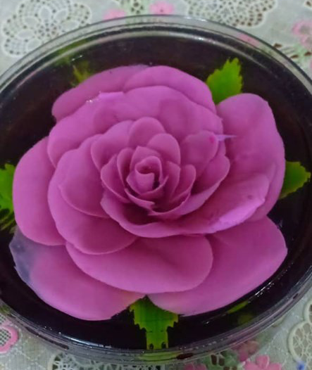 Ăn bánh thạch 3D hoa hồng cho ngày lễ Tình nhân năm nay - Ảnh 7.