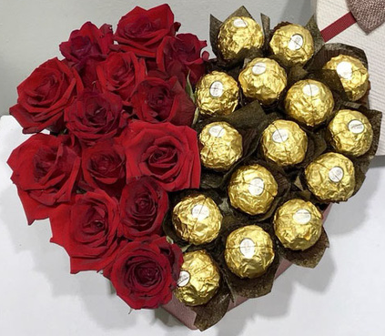 Mãn nhãn với những bó hoa độc, lạ trong ngày Valentine - Ảnh 4.