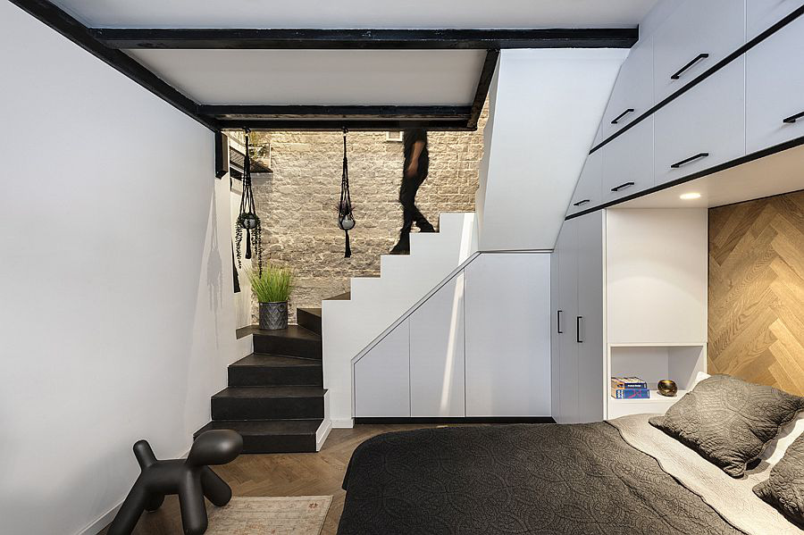 Căn hộ 36m² với những bức tường tủ lưu trữ cực kì thông minh - Ảnh 2. Căn hộ 36m² với những bức tường tủ lưu trữ cực kì thông minh - Ảnh 2.