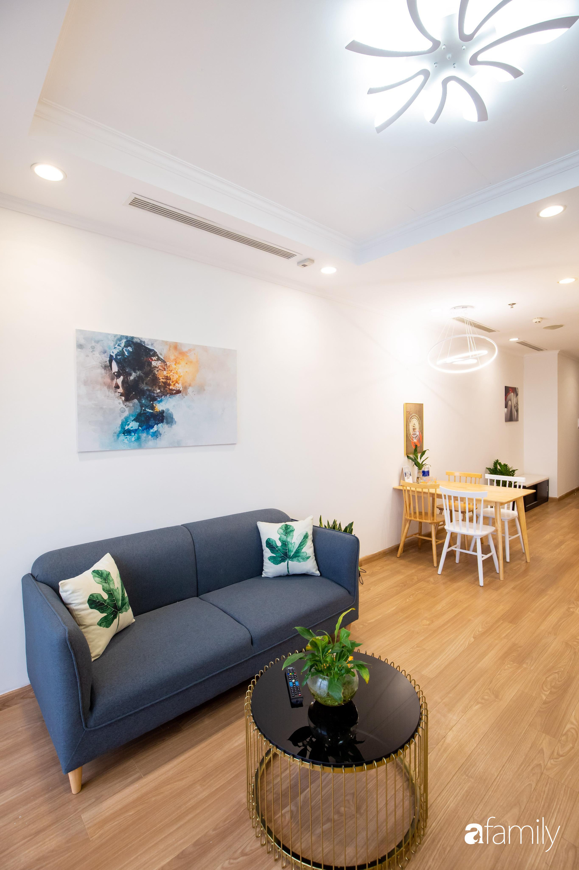 Chỉ vỏn vẹn 56m² nhưng căn hộ nhỏ dưới đây lại rộng thoáng bất ngờ nhờ cách bài trí thông minh của chủ nhà ở Hà Nội - Ảnh 9. Chỉ vỏn vẹn 56m² nhưng căn hộ nhỏ dưới đây lại rộng thoáng bất ngờ nhờ cách bài trí thông minh của chủ nhà ở Hà Nội - Ảnh 9.