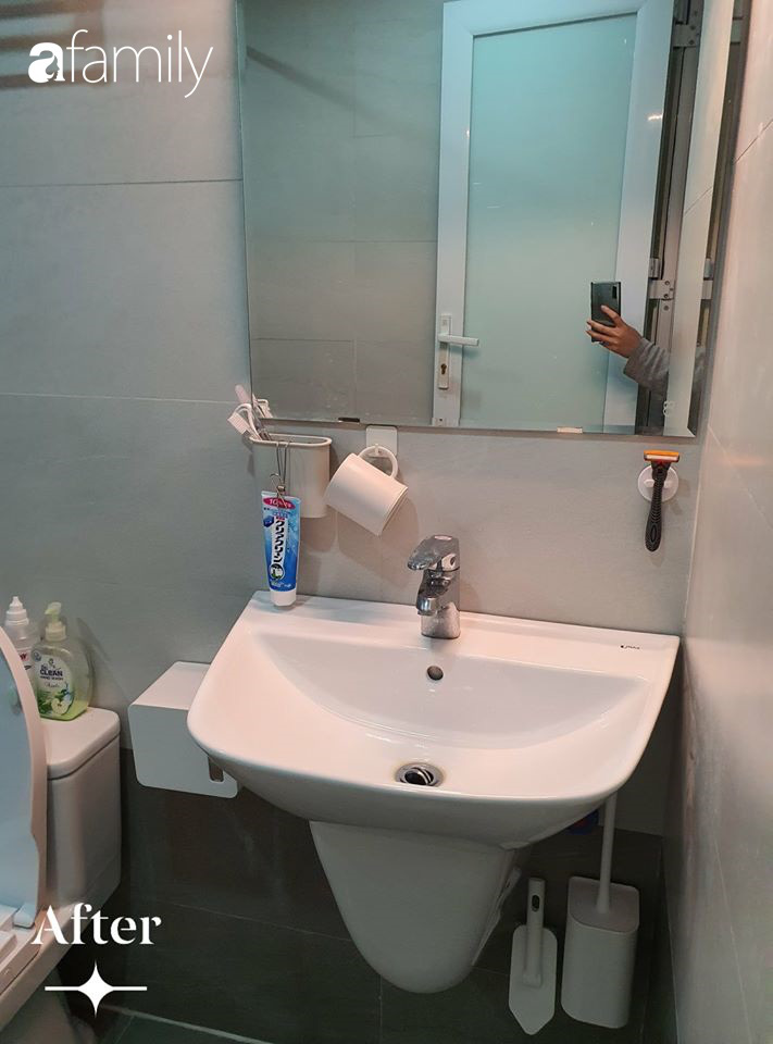 Cuộc cải tổ cho căn hộ 75m² với chi phí 350 triệu đồng, mẹ đảm ở Hà Nội khiến ai cũng công nhận nhà vừa đẹp vừa sang - Ảnh 13. Cuộc cải tổ cho căn hộ 75m² với chi phí 350 triệu đồng, mẹ đảm ở Hà Nội khiến ai cũng công nhận nhà vừa đẹp vừa sang - Ảnh 13.