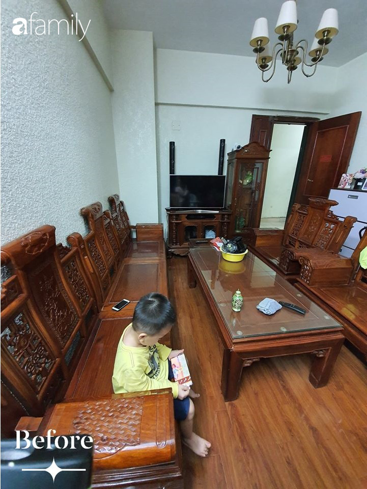 Cuộc cải tổ cho căn hộ 75m² với chi phí 350 triệu đồng, mẹ đảm ở Hà Nội khiến ai cũng công nhận nhà vừa đẹp vừa sang - Ảnh 7. Cuộc cải tổ cho căn hộ 75m² với chi phí 350 triệu đồng, mẹ đảm ở Hà Nội khiến ai cũng công nhận nhà vừa đẹp vừa sang - Ảnh 7.