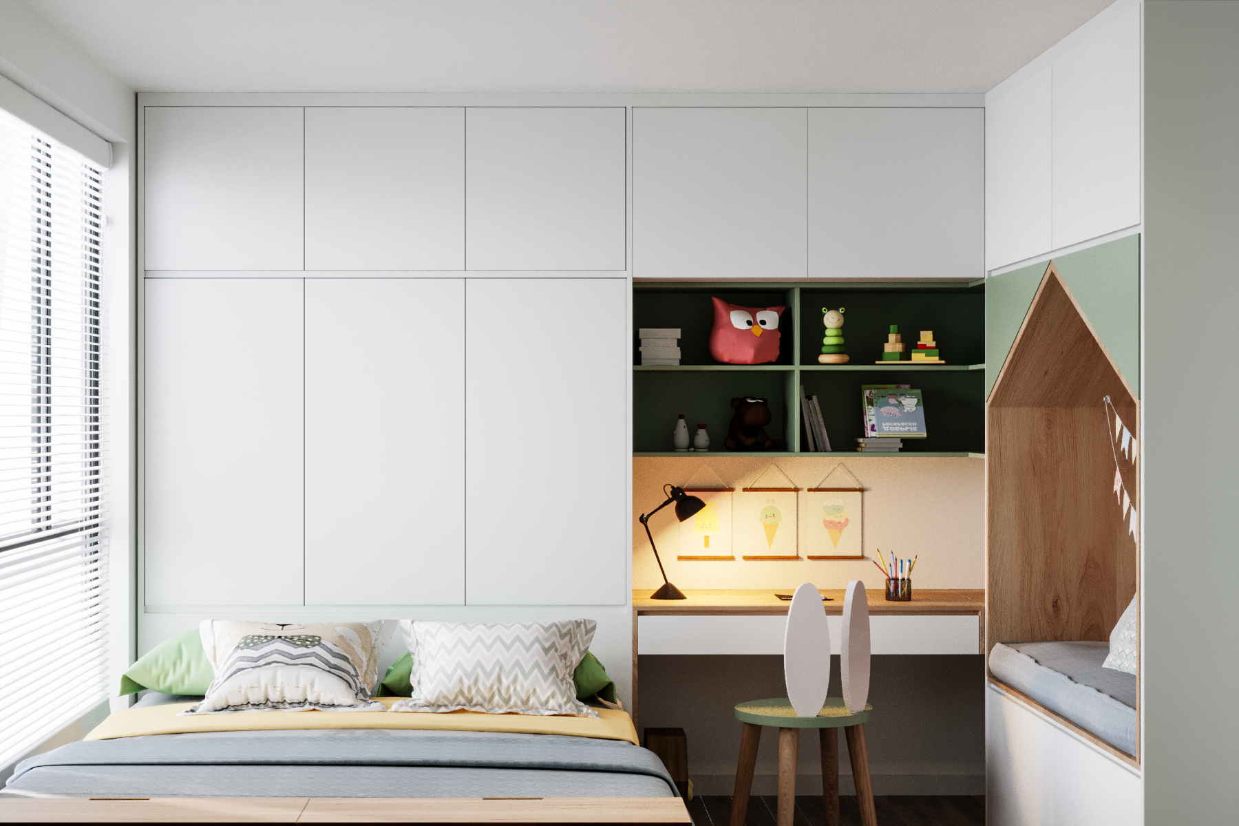 Tư vấn thiết kế cho nhà cấp 4 có diện tích 40m² với chi phí 90 triệu đồng - Ảnh 11. Tư vấn thiết kế cho nhà cấp 4 có diện tích 40m² với chi phí 90 triệu đồng - Ảnh 11.