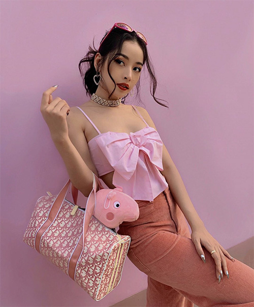 Sao Việt phối đồ với áo nơ hot trend - Ảnh 6.