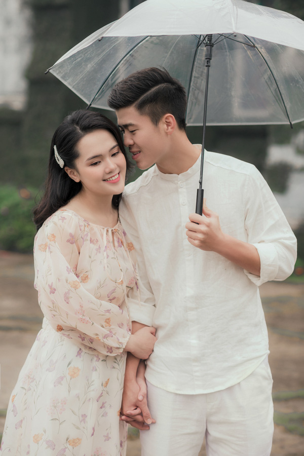 Ảnh cưới tuyệt đẹp của cầu thủ Duy Mạnh và hotgirl Quỳnh Anh - Ảnh 4.