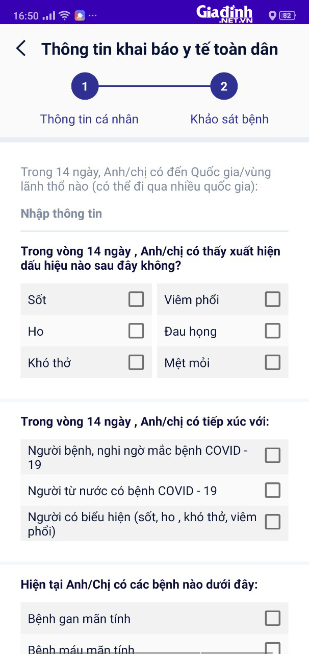 Hướng dẫn tải và sử dụng ứng dụng NCOVI khai báo sức khỏe toàn dân - Ảnh 8.