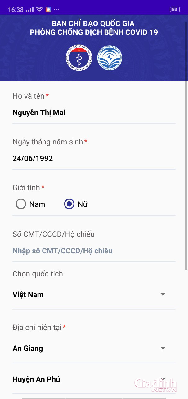 Hướng dẫn tải và sử dụng ứng dụng NCOVI khai báo sức khỏe toàn dân - Ảnh 4.
