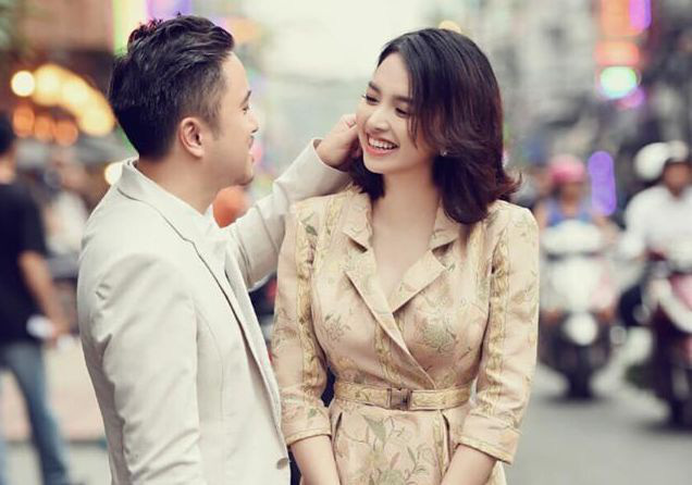 Đinh Ngọc Diệp đăng ảnh cưới kỷ niệm 4 năm kết hôn với Victor Vũ - Ảnh 4.