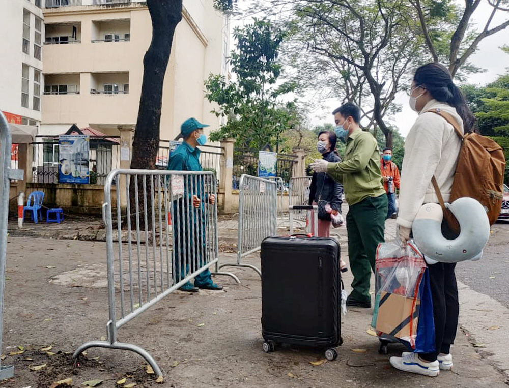 Mục sở thị khu cách ly cho du học sinh, Việt kiều về nước tại Hà Nội