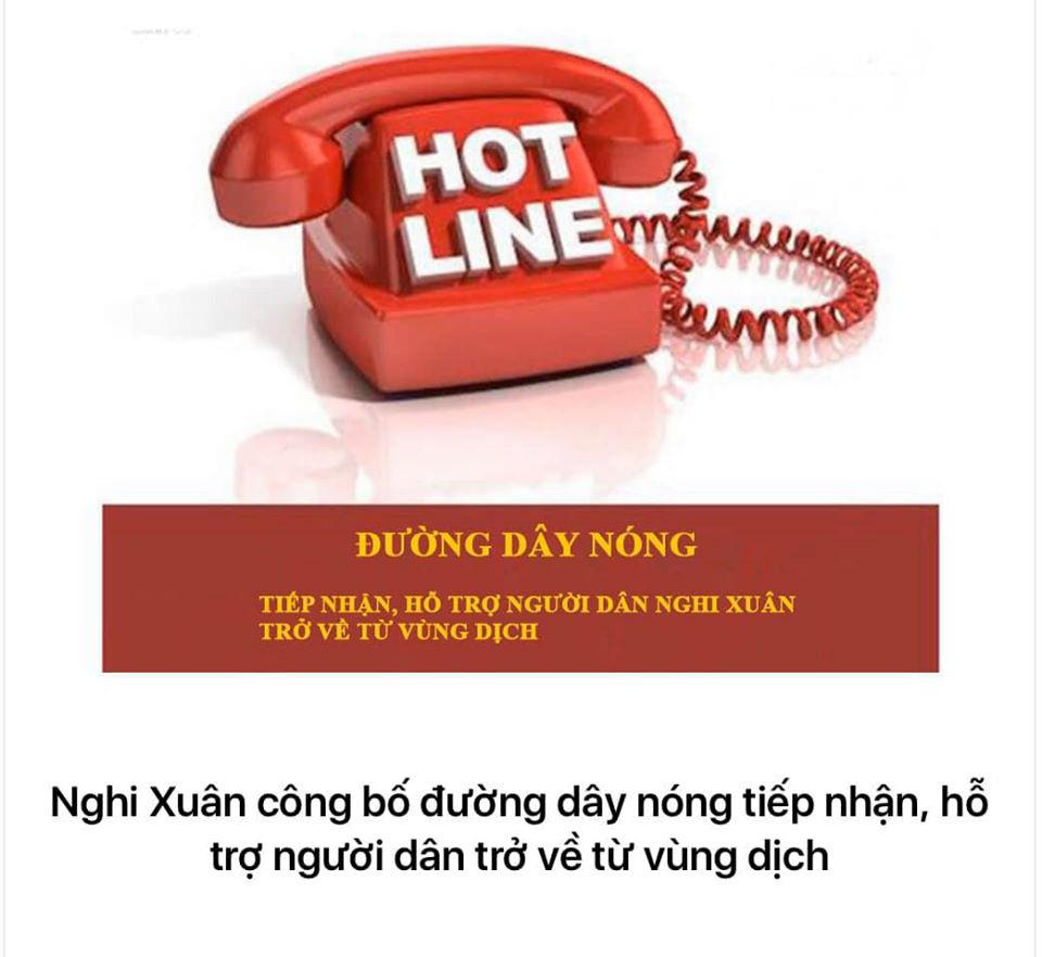 Hà Tĩnh: Công bố đường dây nóng tiếp nhận, hỗ trợ người dân trở về từ vùng dịch - Ảnh 4. Hà Tĩnh: Công bố đường dây nóng tiếp nhận, hỗ trợ người dân trở về từ vùng dịch - Ảnh 4.