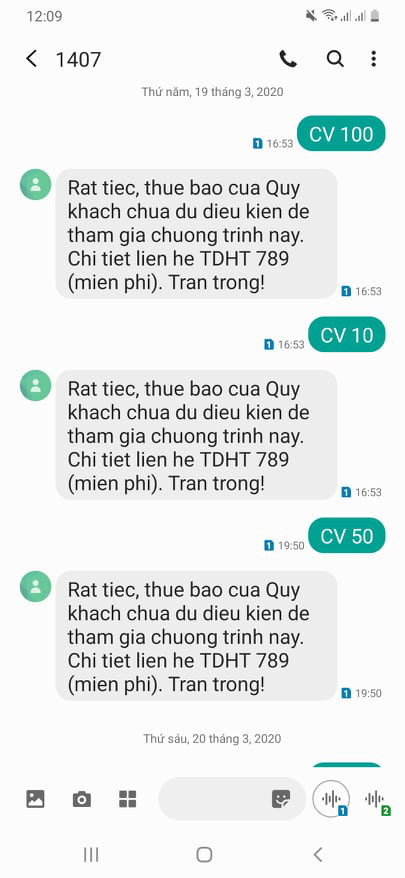Vietnamobile trả lời quanh co về việc chặn khách hàng nhắn tin ủng hộ chương trình phòng, chống dịch COVID-19 - Ảnh 2.