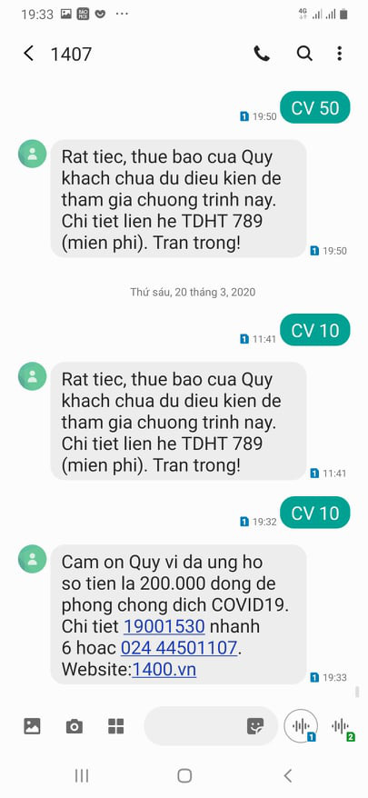 Vietnamobile trả lời quanh co về việc chặn khách hàng nhắn tin ủng hộ chương trình phòng, chống dịch COVID-19 - Ảnh 9.