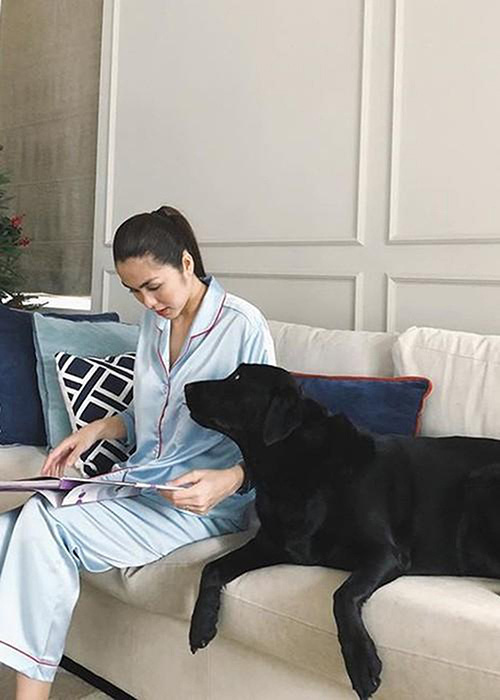 Diện pyjama như sao Việt - Ảnh 1.