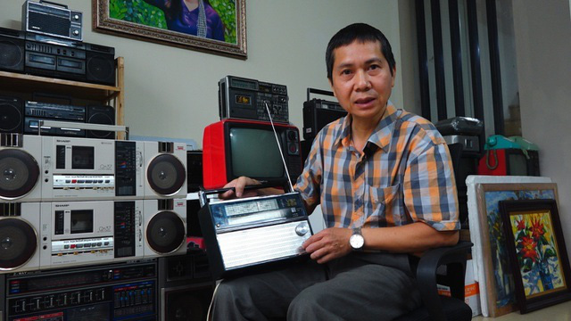 Bộ sưu tập 1000 chiếc đài radio cassette cổ gần 1 tỷ tại Hà Nội - Ảnh 3.