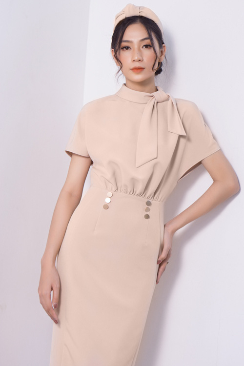 Đầm cổ điển đi tiệc mùa hè - Ảnh 4.