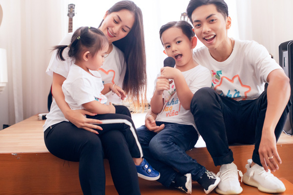 Khánh Thi và chồng trẻ xoay sở chăm sóc con nhỏ như thế nào trong mùa dịch COVID-19 - Ảnh 3.