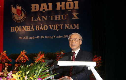 Thư của Tổng Bí thư, Chủ tịch nước chúc mừng 70 năm thành lập Hội Nhà báo Việt Nam - Ảnh 1.