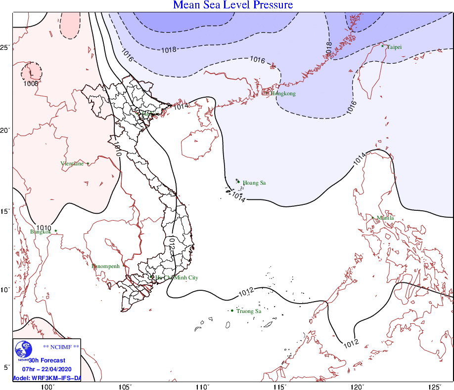 Thông tin chính thức về không khí lạnh đang tràn xuống miền Bắc - Ảnh 1.
