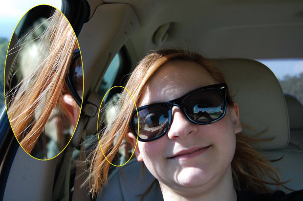 Chụp ảnh selfie, bé gái sau đó mới phát hiện gương mặt kì lạ phía sau và tin rằng nó có liên quan đến vụ tai nạn 1 năm trước - Ảnh 2.