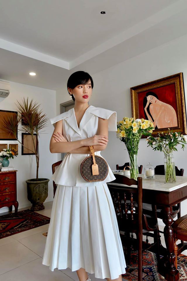 Căn hộ xinh xắn mang đậm chất vintage của người mẫu Khánh Linh - Ảnh 5.