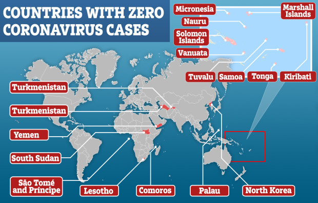 16 đất nước cuối cùng chưa ghi nhận ca nhiễm Covid-19: Hầu hết là những quốc đảo xa xôi, có nơi chỉ đón 160 du khách mỗi năm - Ảnh 2.